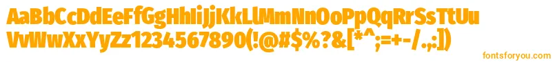 FirasanscondensedUltra Font – Orange Fonts