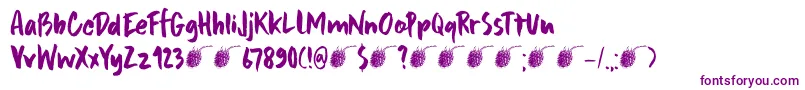 DkFramboisier Font – Purple Fonts