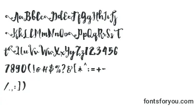 Dality font – drawn Fonts