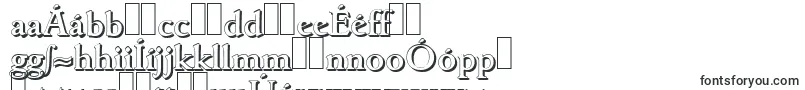 GouditashadowMediumRegular Font – Gaelic Fonts