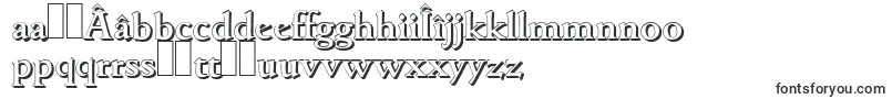 GouditashadowMediumRegular Font – Romanian Fonts
