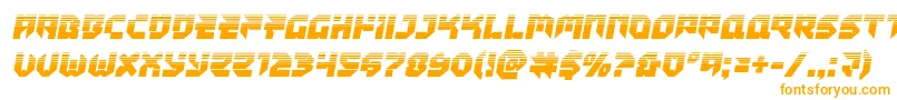 Tokyodrifterhalf Font – Orange Fonts on White Background