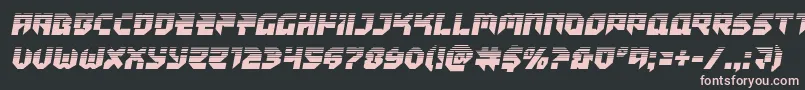 Tokyodrifterhalf Font – Pink Fonts on Black Background