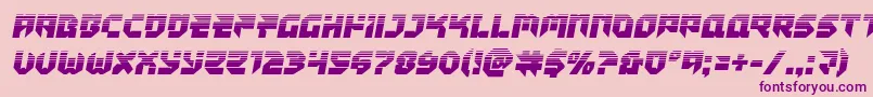 Tokyodrifterhalf Font – Purple Fonts on Pink Background