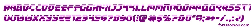 Tokyodrifterhalf Font – Purple Fonts on White Background
