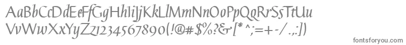 GaiusLtBoldStraight Font – Gray Fonts