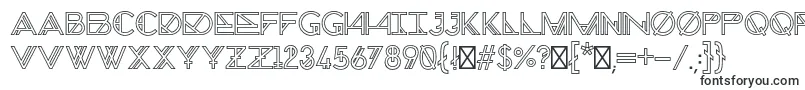 ChronicOutline Font – OTF Fonts