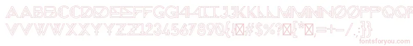 ChronicOutline Font – Pink Fonts