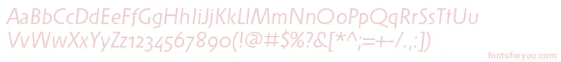 SolperaosfItalic Font – Pink Fonts