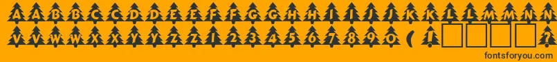 More about TanneNormalDb Font TanneNormalDb Font – Black Fonts on Orange Background