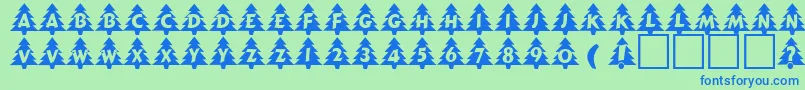 En savoir plus sur la police TanneNormalDb Police TanneNormalDb – polices bleues sur fond vert