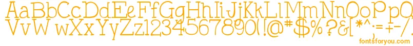 DjbHollyTyped Font – Orange Fonts