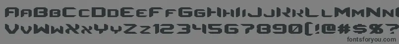 Energon Font – Black Fonts on Gray Background