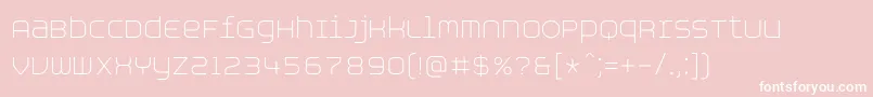More about AspirinAdvancelight Font AspirinAdvancelight Font – White Fonts on Pink Background