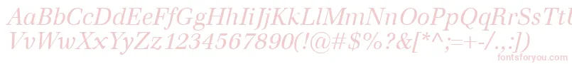 EmonaItalic Font – Pink Fonts