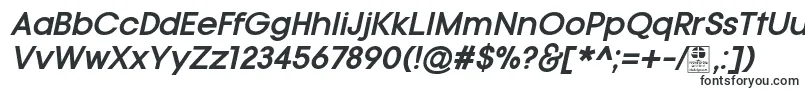 TypoGotikaBoldItalicDemo-fontti – Alkavat T:lla olevat fontit