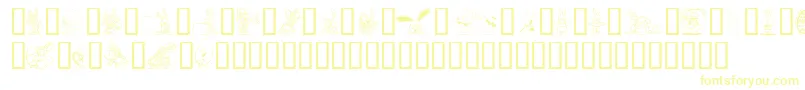 Weitere Informationen zur EasterHoppy-Schriftart EasterHoppy-Schriftart – Gelbe Schriften