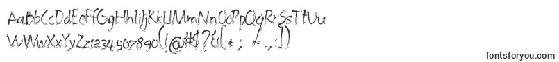 Embrush-fontti – Käsinkirjoitetut fontit