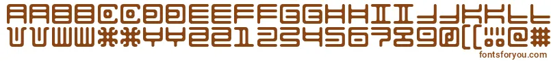 AlienDouble Font – Brown Fonts