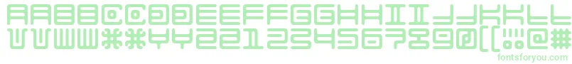 AlienDouble Font – Green Fonts