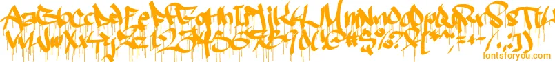 Ruthlessdrippin2 Font – Orange Fonts