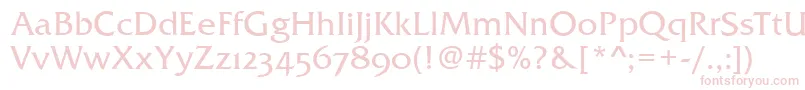 FremontOsfRegular Font – Pink Fonts on White Background