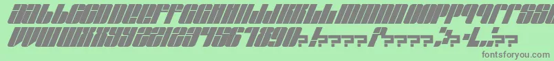 EastLift Font – Gray Fonts on Green Background