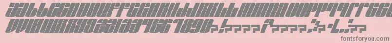 EastLift Font – Gray Fonts on Pink Background