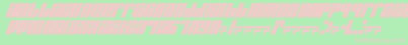 EastLift Font – Pink Fonts on Green Background