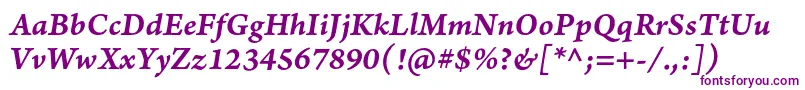 ArnoproSmbditaliccaption Font – Purple Fonts