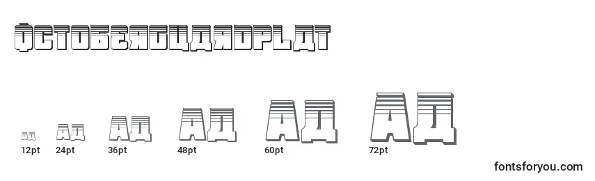 Octoberguardplat Font Sizes