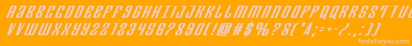 More about Departmenthbolditaltitle Font Departmenthbolditaltitle Font – Pink Fonts on Orange Background