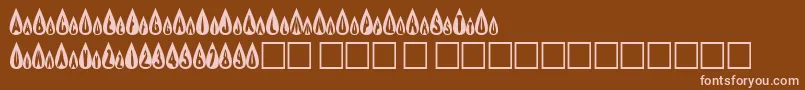 More about Efburner Font Efburner Font – Pink Fonts on Brown Background