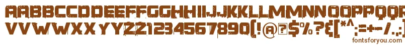 YoungerThanMe Font – Brown Fonts on White Background