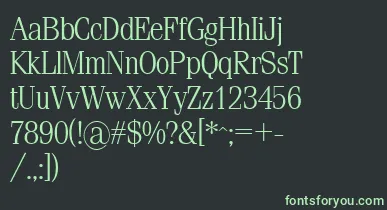 Sml font – Green Fonts On Black Background