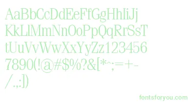 Sml font – Green Fonts On White Background