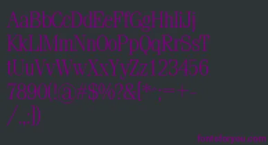 Sml font – Purple Fonts On Black Background