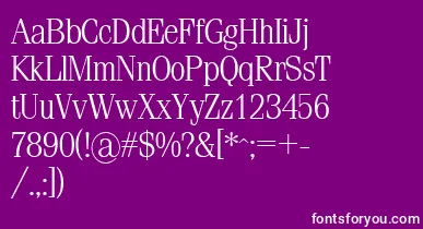 Sml font – White Fonts On Purple Background