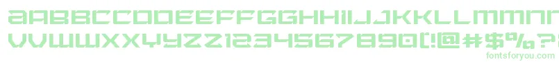 Laserwolflight Font – Green Fonts on White Background