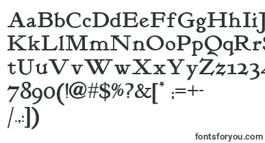 Kelmscott font – medieval Fonts
