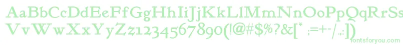 Kelmscott Font – Green Fonts