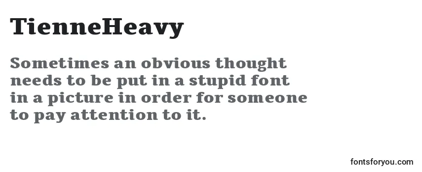 TienneHeavy Font