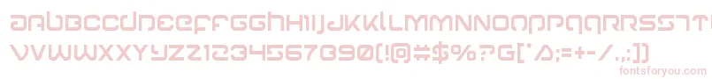 Gunrunnercond Font – Pink Fonts on White Background