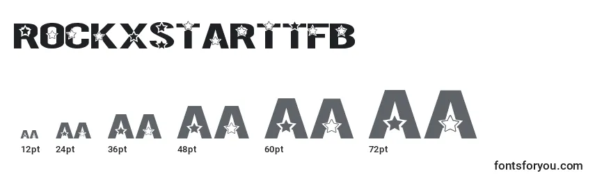 RockXStartTfb Font Sizes