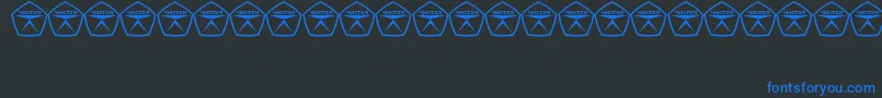 Más sobre la fuente Ersico fuente Ersico – Fuentes Azules Sobre Fondo Negro