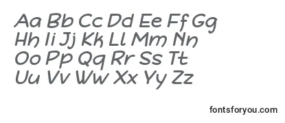 DefonartsItalic Font