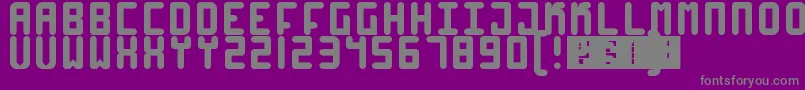 More about High4 Font High4 Font – Gray Fonts on Purple Background
