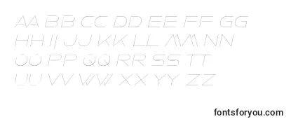 FaxineSkyItalic-fontti