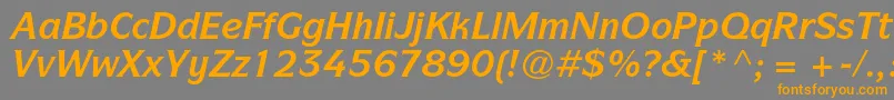 Подробнее о шрифте ItcsymbolstdBolditalic Шрифт ItcsymbolstdBolditalic – оранжевые шрифты на сером фоне
