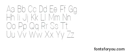 SpecifypersonalConthin Font